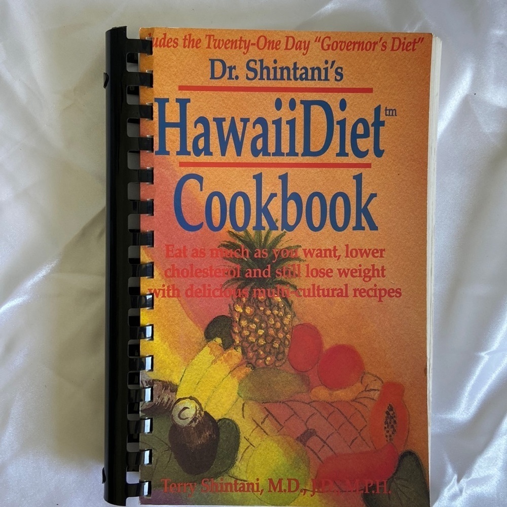 Vintage HawaiiDiet Cookbook Dr. Shintanis Judes The Twenty-One Day Governor Diet